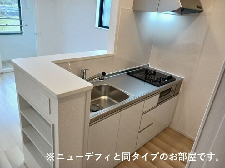 滋賀県甲賀市水口町名坂(アパート)の賃貸物件のキッチン