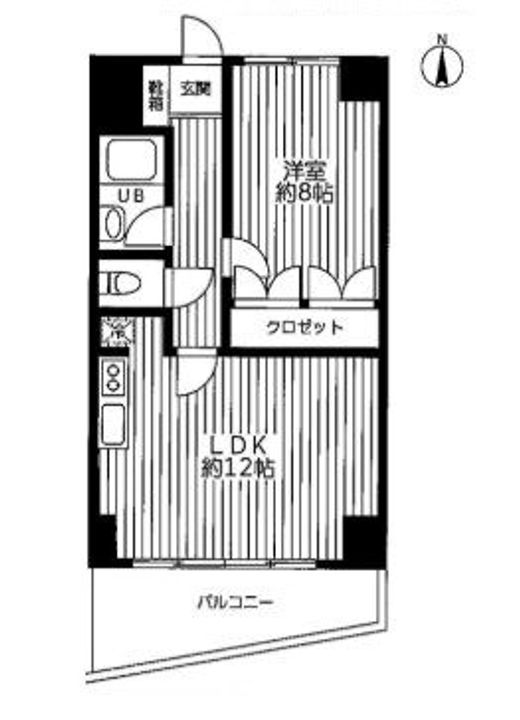東京都台東区上野桜木1(マンション)の賃貸物件の間取り