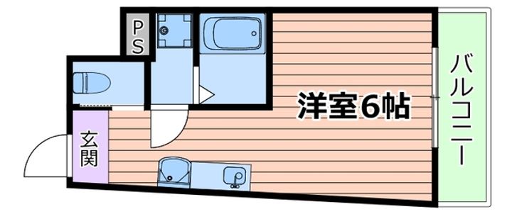 ヴィラほったの間取り