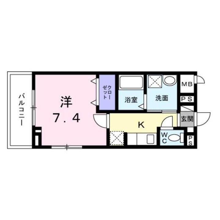 リヴィエール ヴィラ 神代の間取り