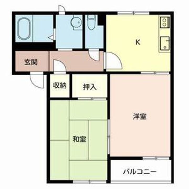 グリーンルミナスDの間取り