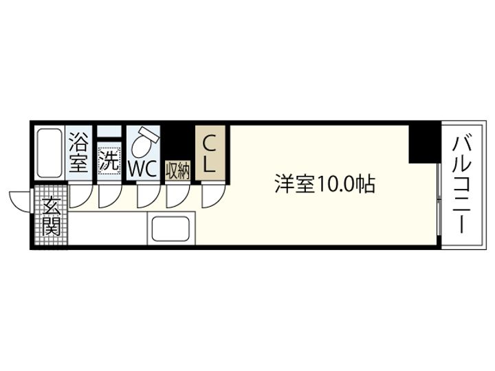 アーバンルーム本川の間取り