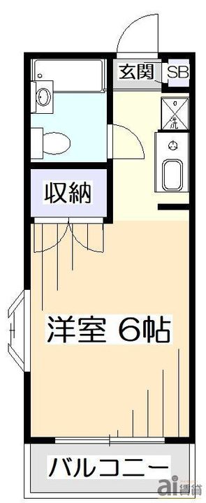 東京都小金井市貫井北町5(アパート)の賃貸物件の間取り