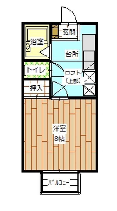 カーサ・ブランカの間取り