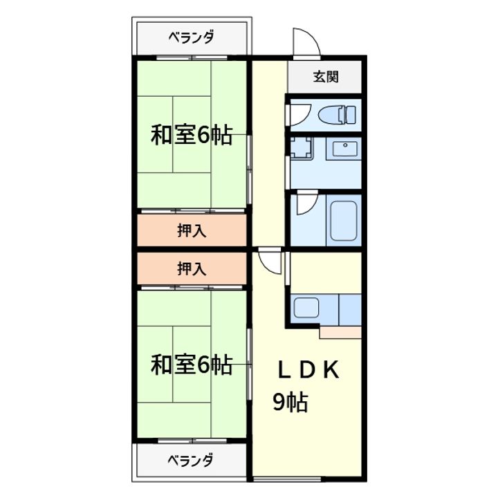 アティック館の間取り