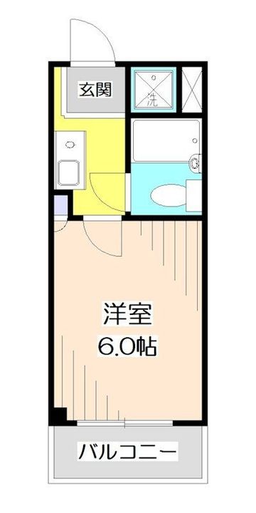 埼玉県所沢市寿町(マンション)の賃貸物件の間取り