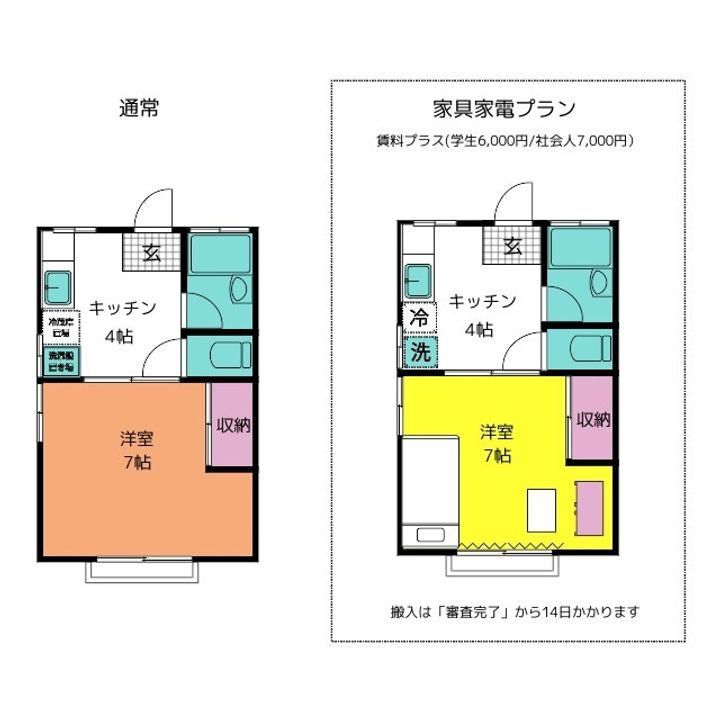 千早ドエルの間取り