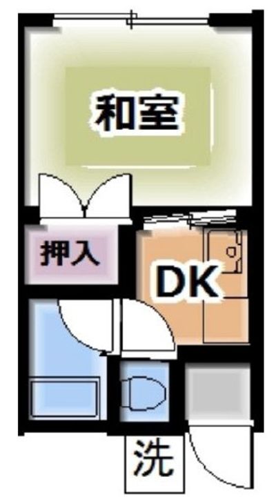 神奈川県座間市相模が丘5(アパート)の賃貸物件の間取り