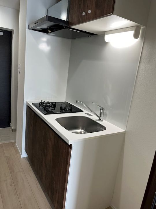 神奈川県川崎市中原区下小田中4(マンション)の賃貸物件のキッチン
