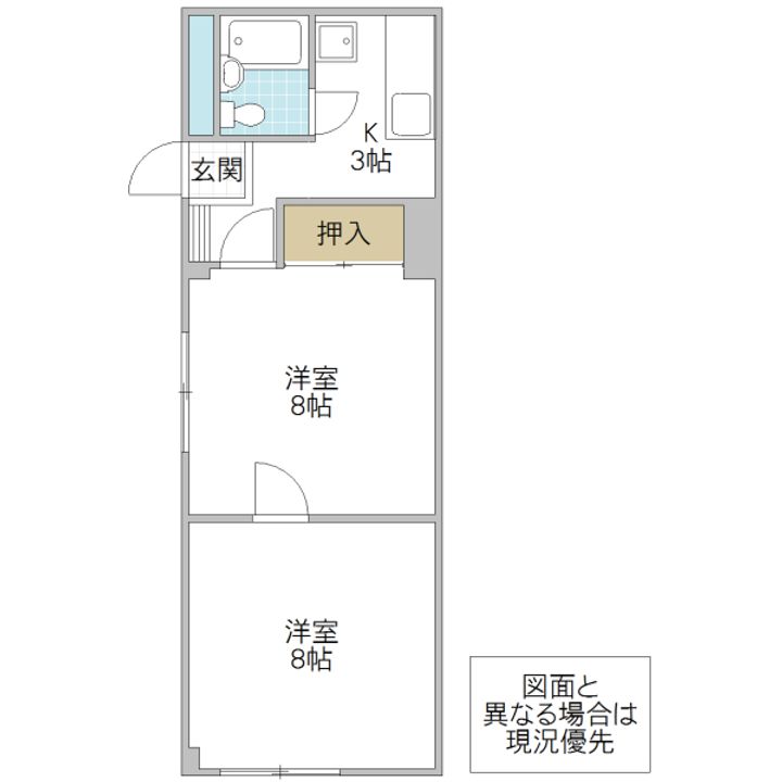 フォーライフ南町の間取り
