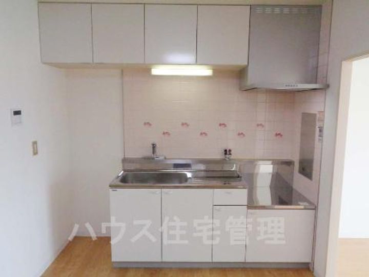 大阪府高槻市如是町(マンション)の賃貸物件のキッチン