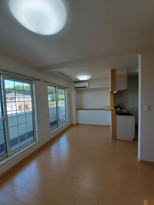 ハント・ポントIの居間