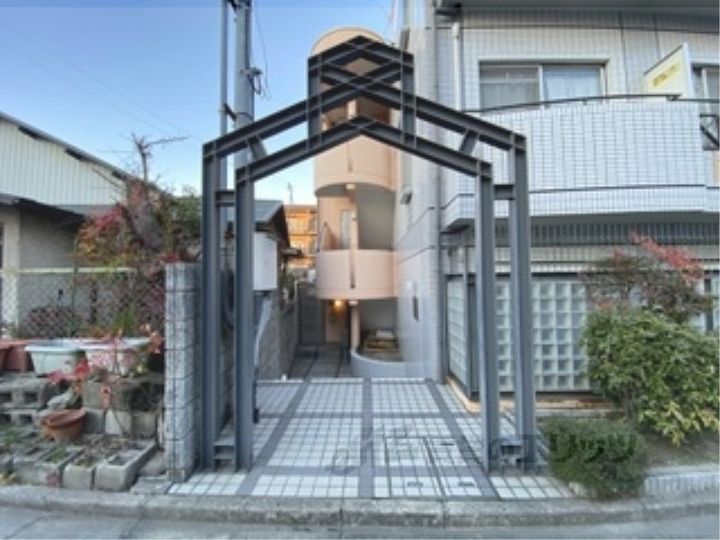 シティパレスあやめ池P3の地図