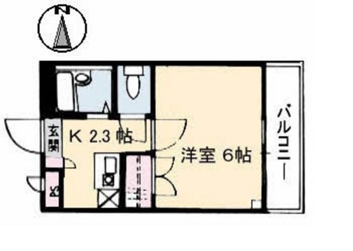 ハッピーハイツ今の間取り