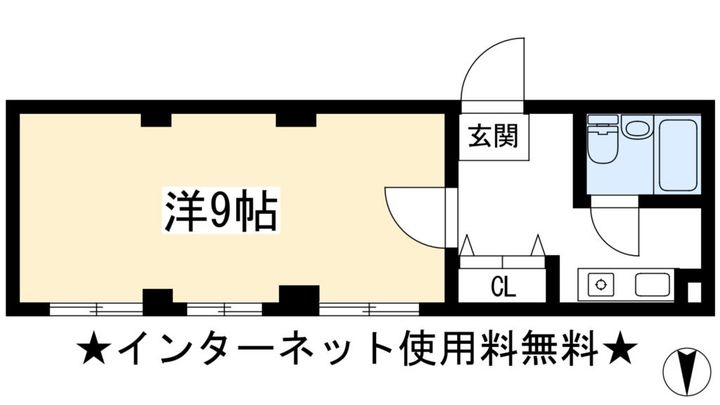 上賀茂松柏の間取り