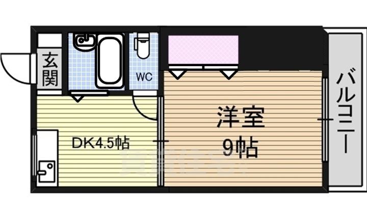 コーポ松重の間取り