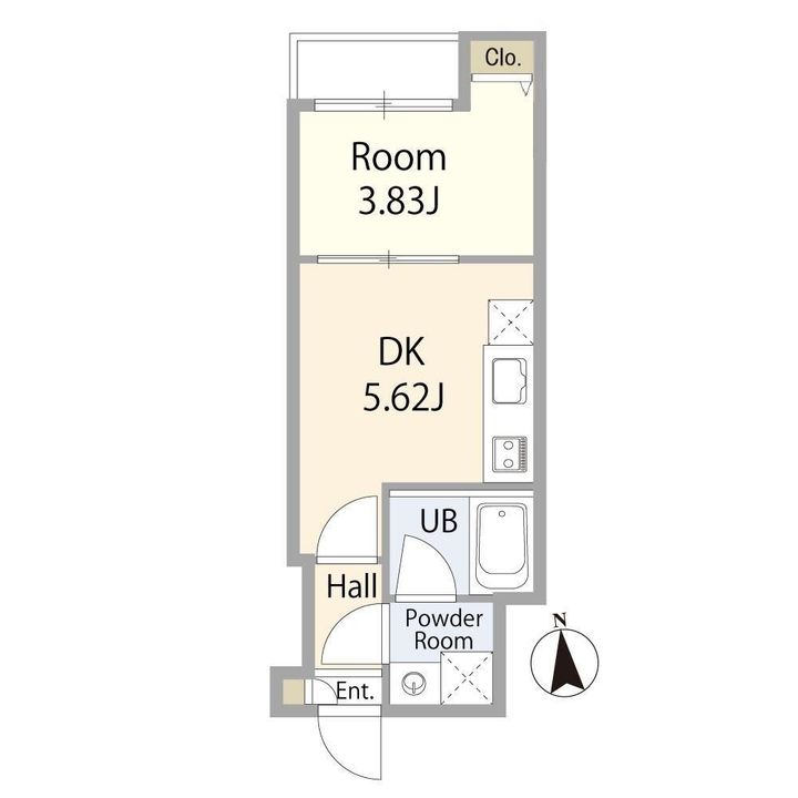 Le Ciel Kamisyakujiiの間取り