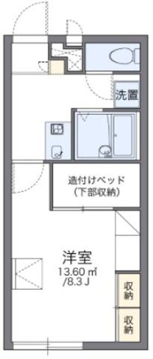 レオパレスSAITAの間取り
