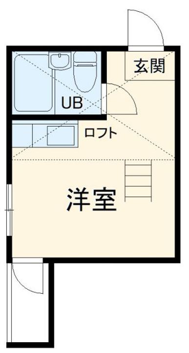 アネックス元住吉の間取り