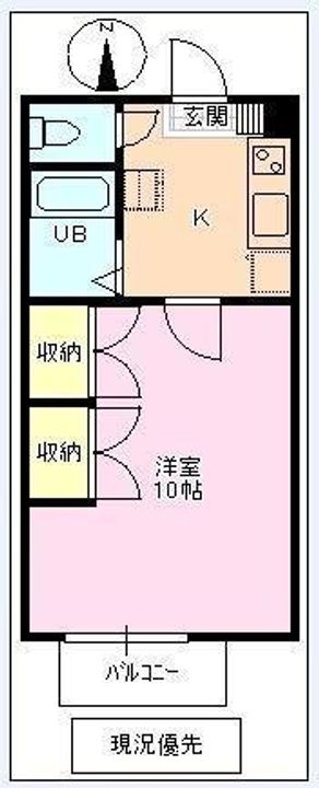 ファーストハイム東和田の間取り