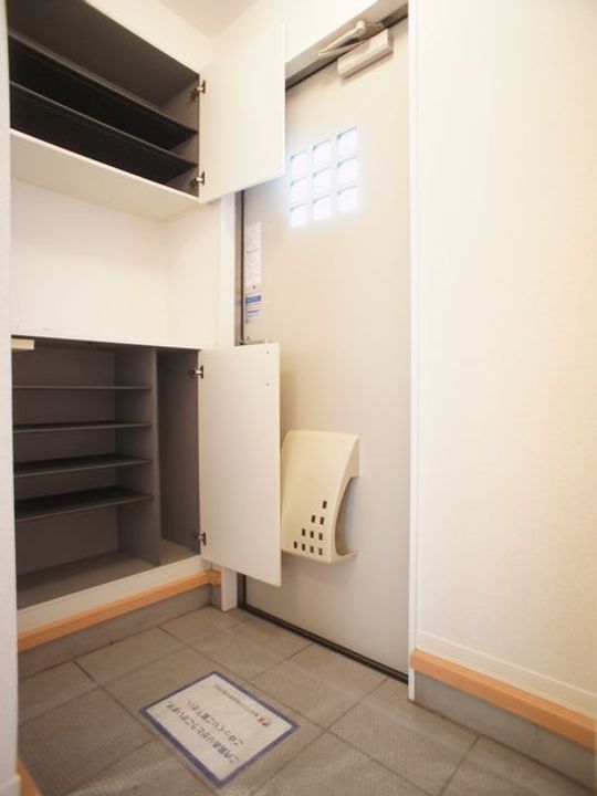 ピコロモンドBの玄関