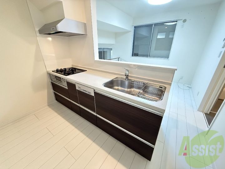 兵庫県西宮市新甲陽町(一戸建)の賃貸物件のキッチン