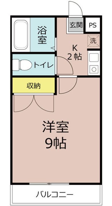 千葉県千葉市緑区高津戸町(マンション)の賃貸物件の間取り