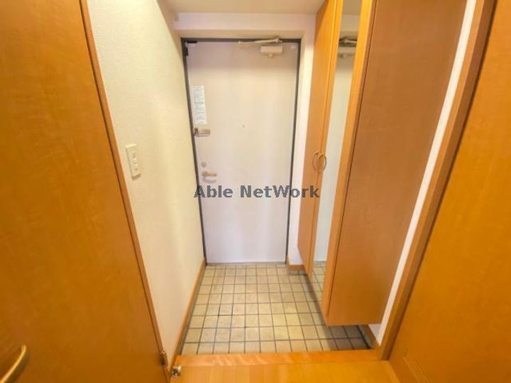 Calma水前寺の玄関