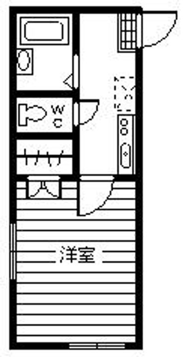 コーポ インタレクトの間取り