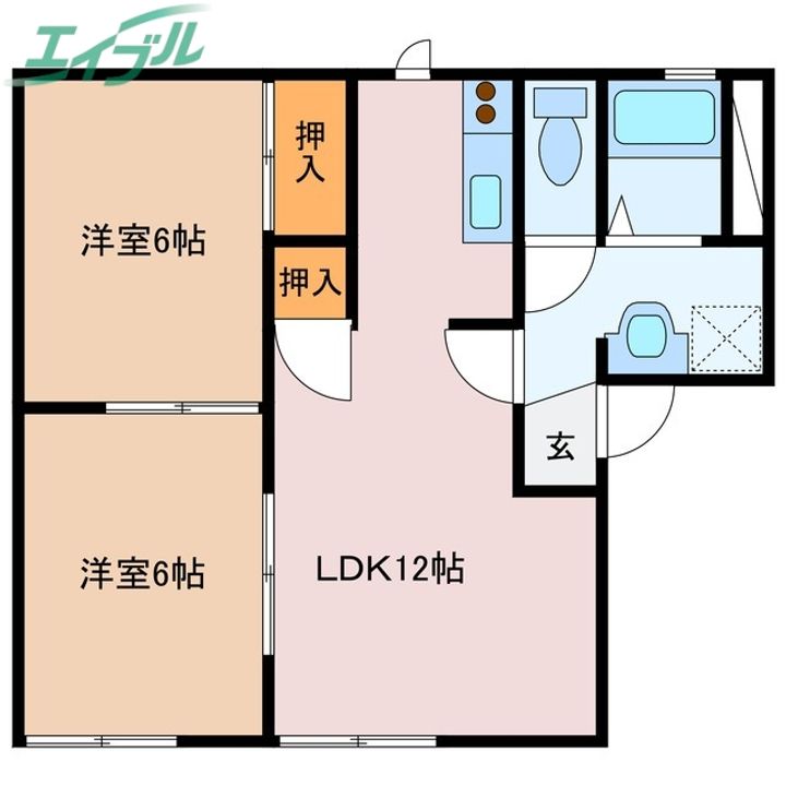 リーシング神社港の間取り