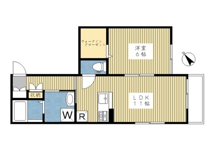 中川1丁目新築アパートの間取り