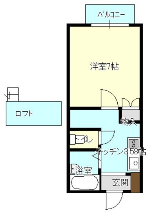 エスポアールナガオカの間取り