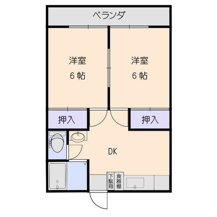 TRマンションの間取り