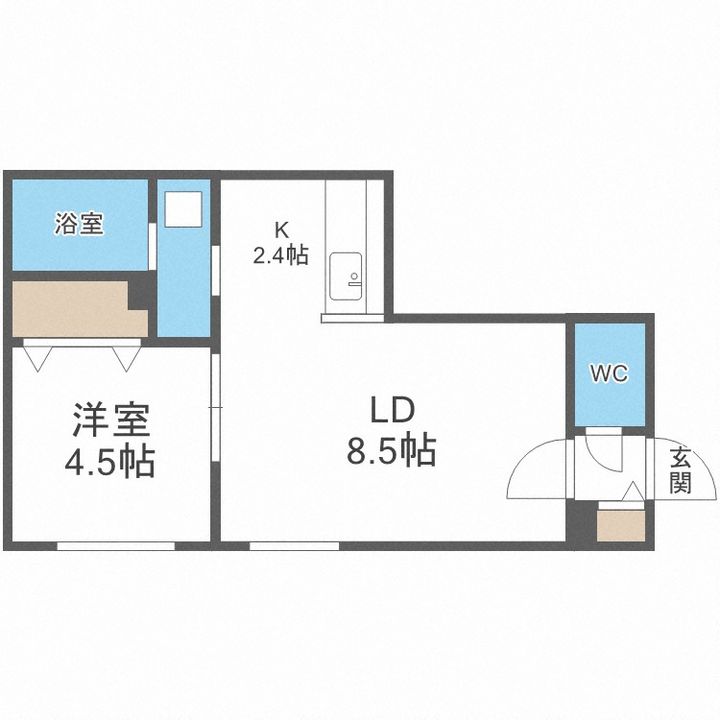 オッペンハイム元町の間取り