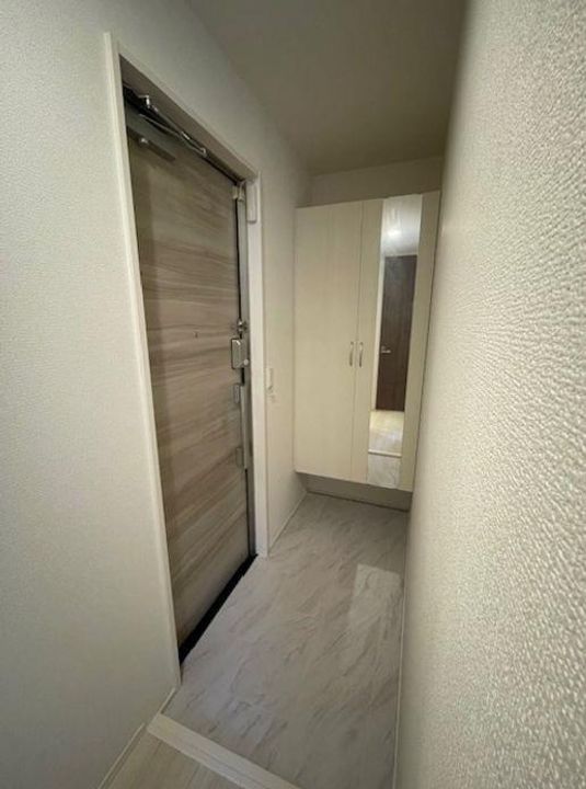 広島県広島市佐伯区五日市中央3(アパート)の賃貸物件の玄関