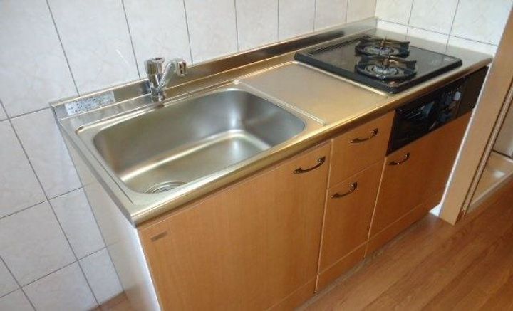 千葉県茂原市六ツ野(アパート)の賃貸物件のキッチン