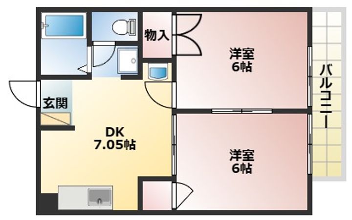 リーブルの間取り