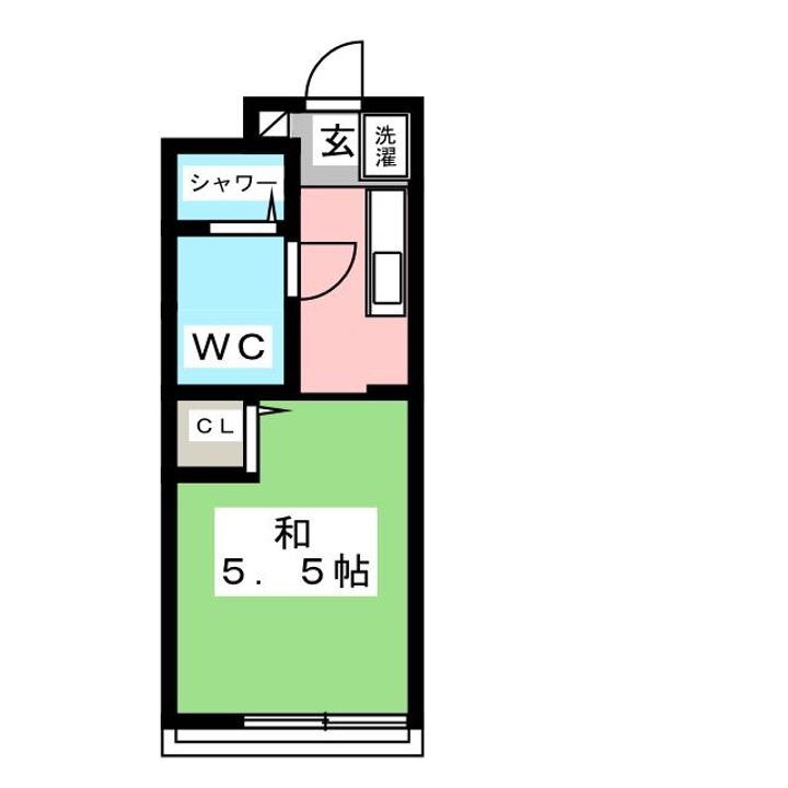 コーポ内藤の間取り