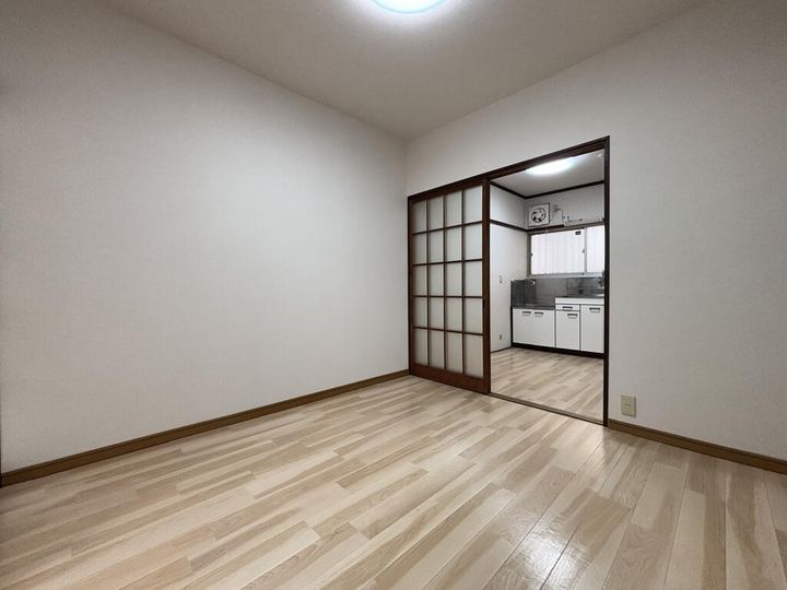 高取ハイツの居間