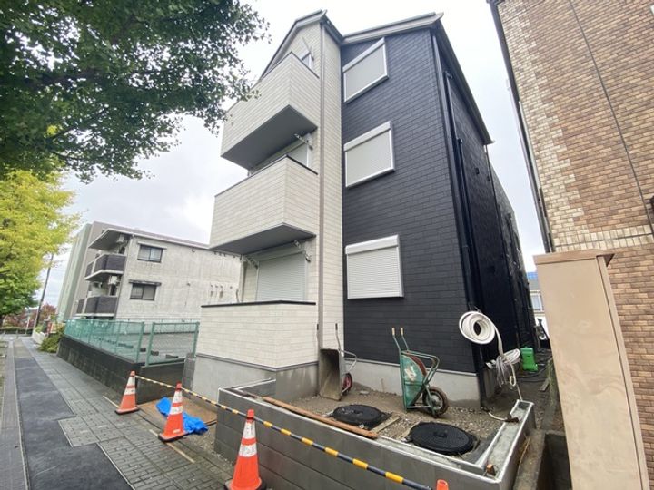 中川1丁目新築アパートの外観