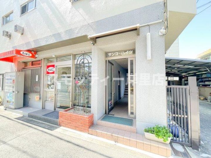 サンコーハイツの地図