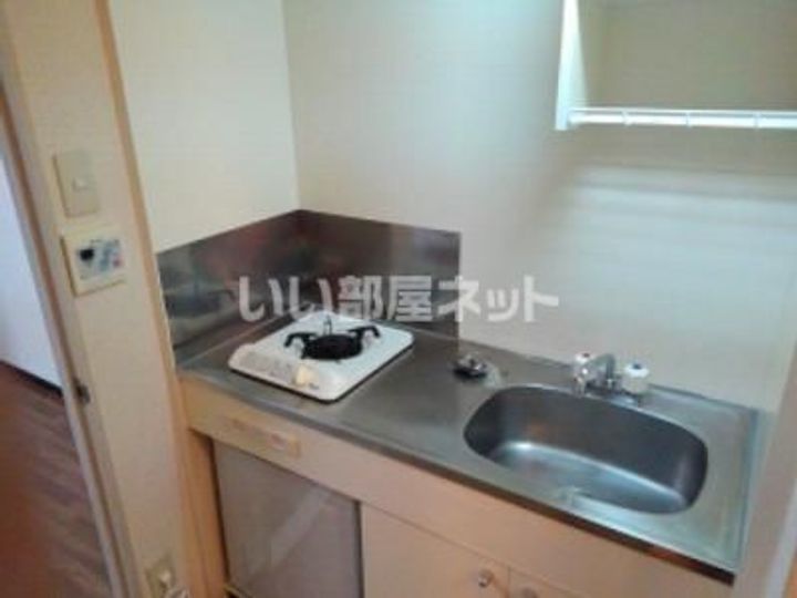 奈良県生駒市東生駒1(アパート)の賃貸物件のキッチン