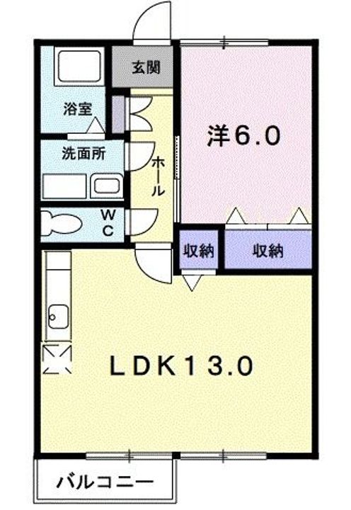 メゾンエレガントIIIの間取り
