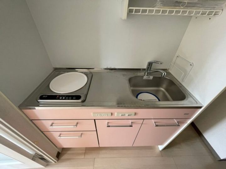 大阪府高槻市野見町(マンション)の賃貸物件のキッチン