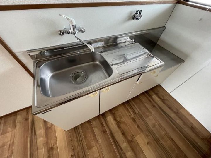 滋賀県高島市今津町桜町1(アパート)の賃貸物件のキッチン