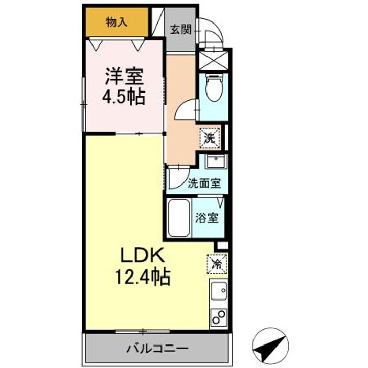 ラ・シャペルリー湘南平塚の間取り
