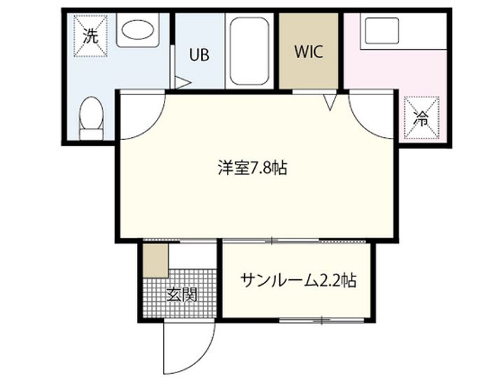 RAFFLESの間取り