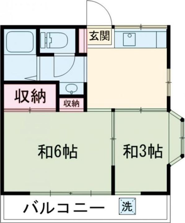 エフパレスの間取り