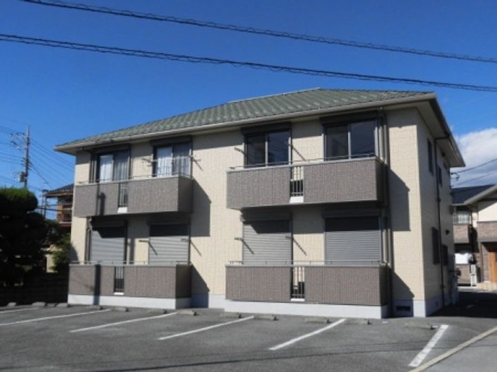 山梨県甲府市塩部2(アパート)の賃貸物件の外観