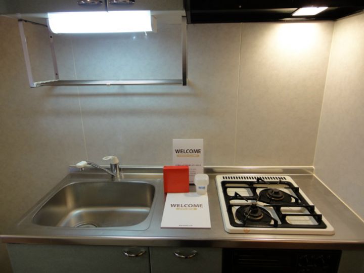 神奈川県藤沢市鵠沼松が岡4(アパート)の賃貸物件のキッチン